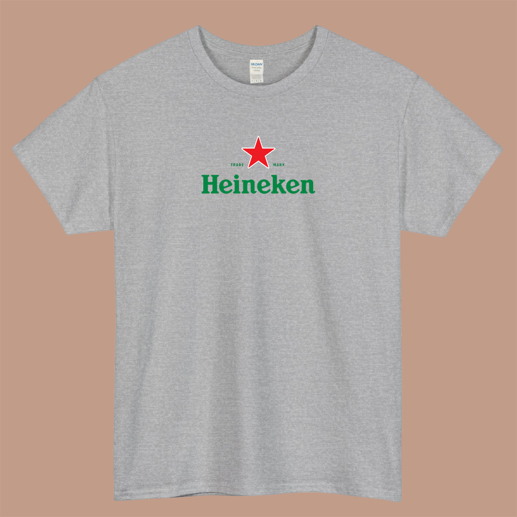 Heineken 2 Logo Mens  Short Sleeve T-Shirt Size S-3XL