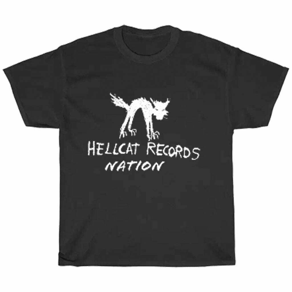 Hellcat Records Label Logo Men's Unisex T Shirt Size S to 3XL