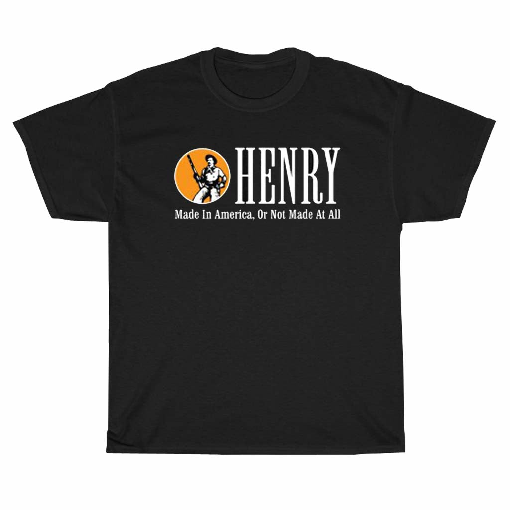 Henry Logo Men's Unisex T Shirt Size S to 3XL