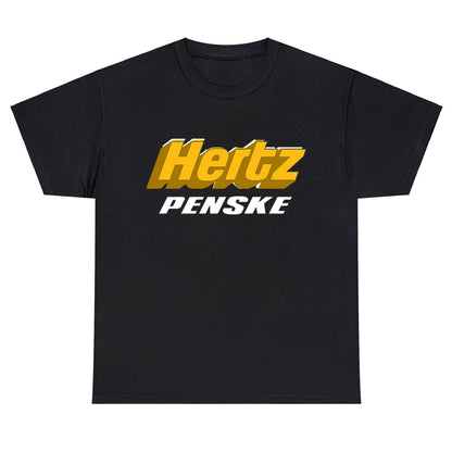 Hertz Penske Logo Unisex Men's T Shirt Size S to 3XL