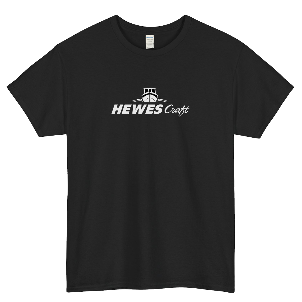 HewesCraft Boat Logo Decal  SHORT SLEEVE T SHIRT -P