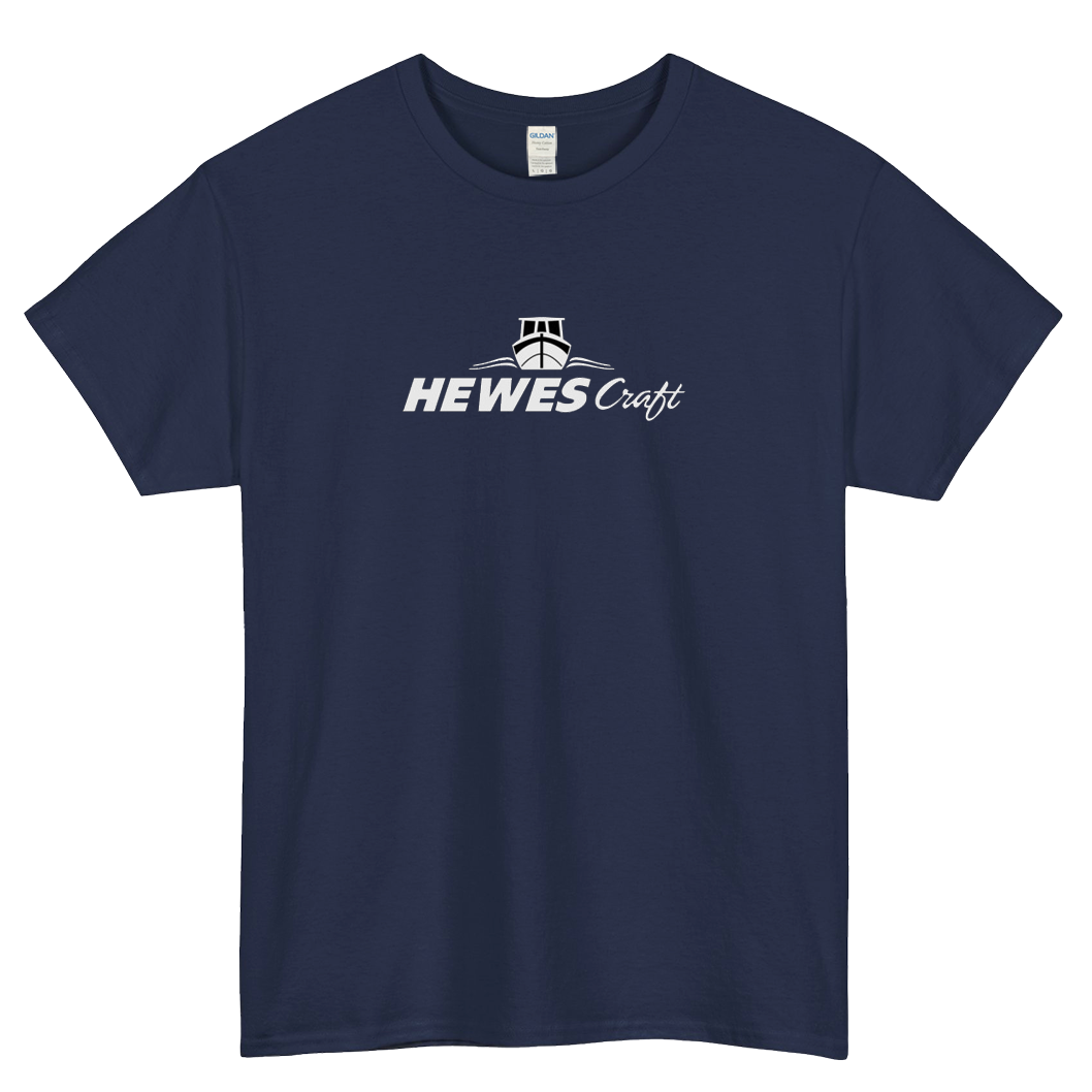 HewesCraft Boat Logo Decal  SHORT SLEEVE T SHIRT -P