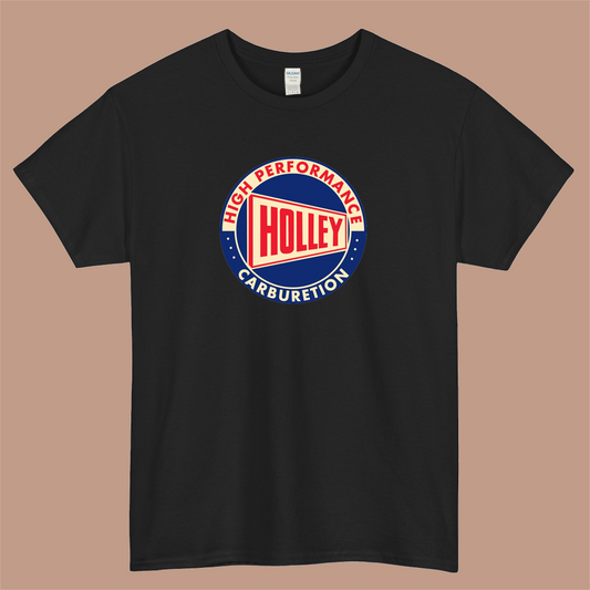 High Performance Holley Carburetion Logo Mens Unisex Short Sleeve T-Shirt Size S-3XL - P