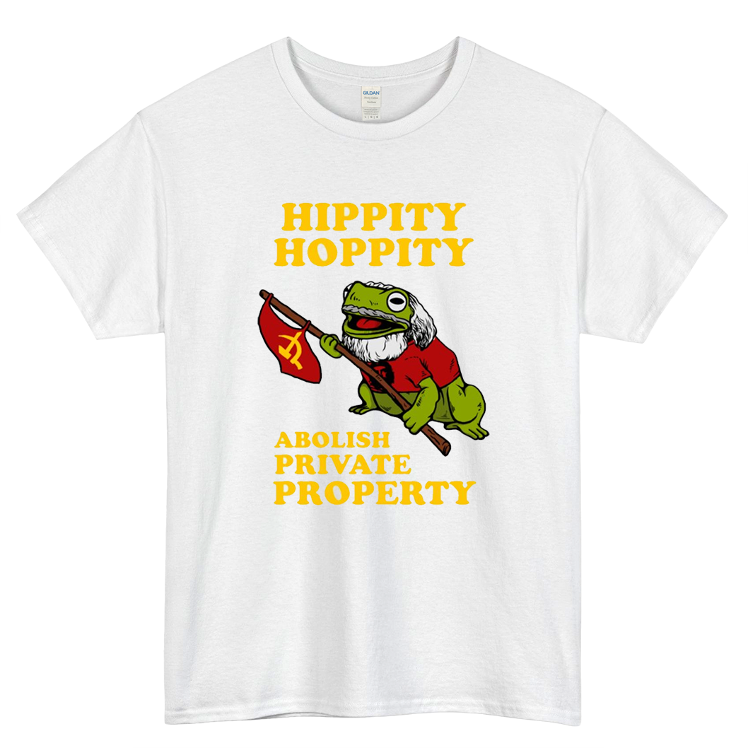 Hippity Hoppity Abolish Private Logo Mens Unisex Short Sleeve T-Shirt Size S-3XL - P