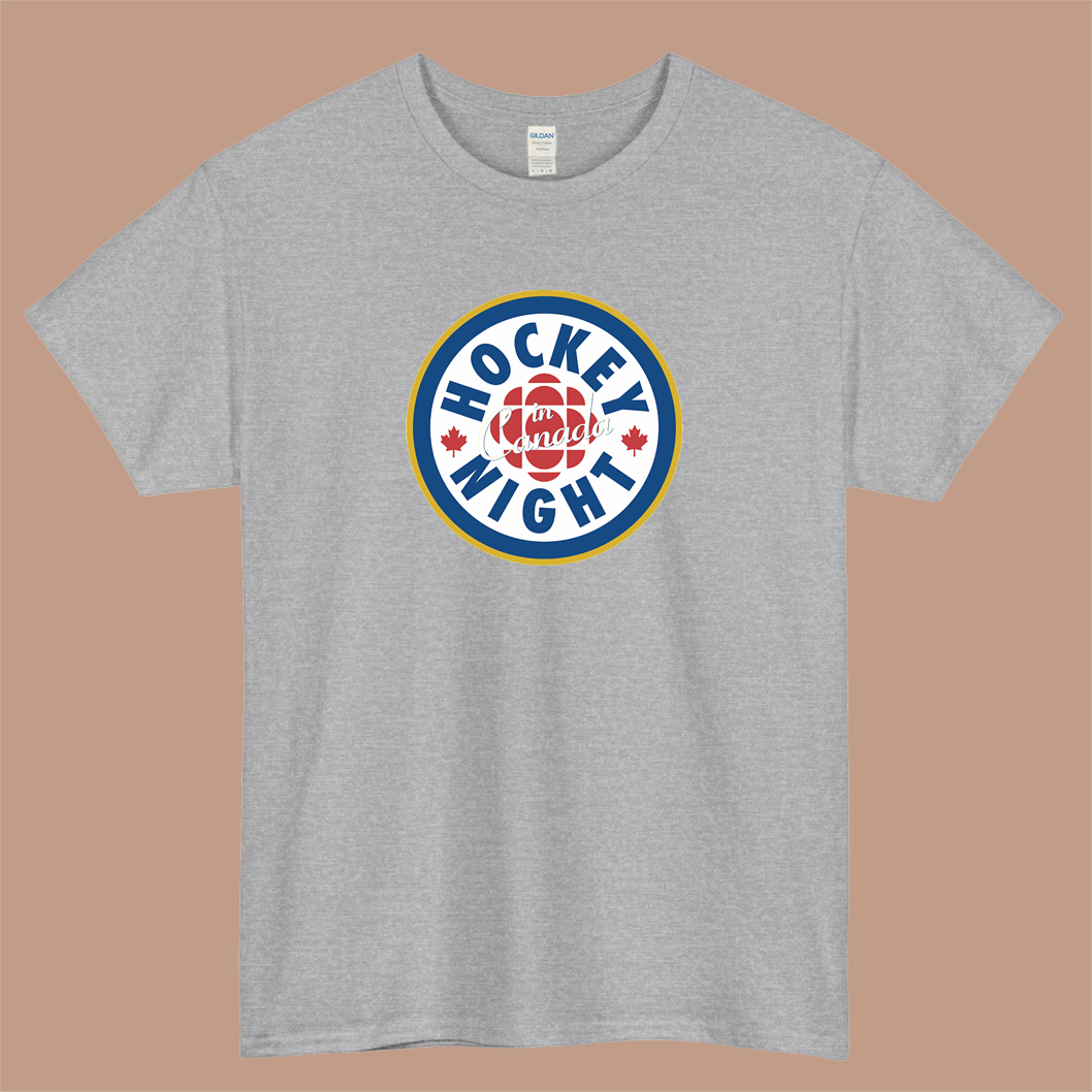 Hockey Night In Canada Logo Mens Unisex Short Sleeve T-Shirt Size S-3XL - P