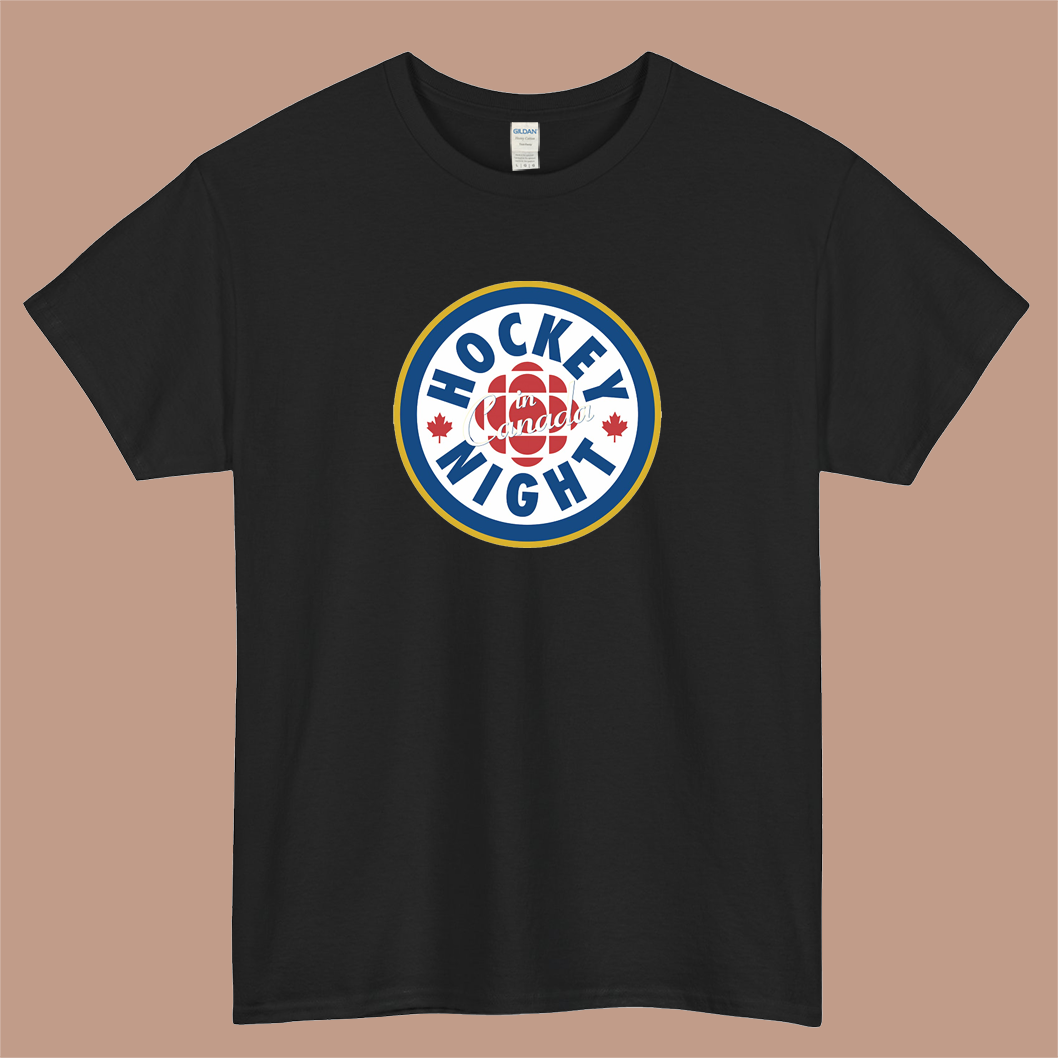 Hockey Night In Canada Logo Mens Unisex Short Sleeve T-Shirt Size S-3XL - P