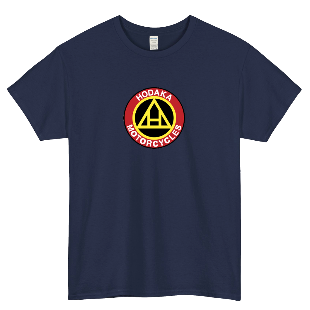 Hodaka Motorcycles Navy Logo Mens Unisex Short Sleeve T-Shirt Size S-3XL -P