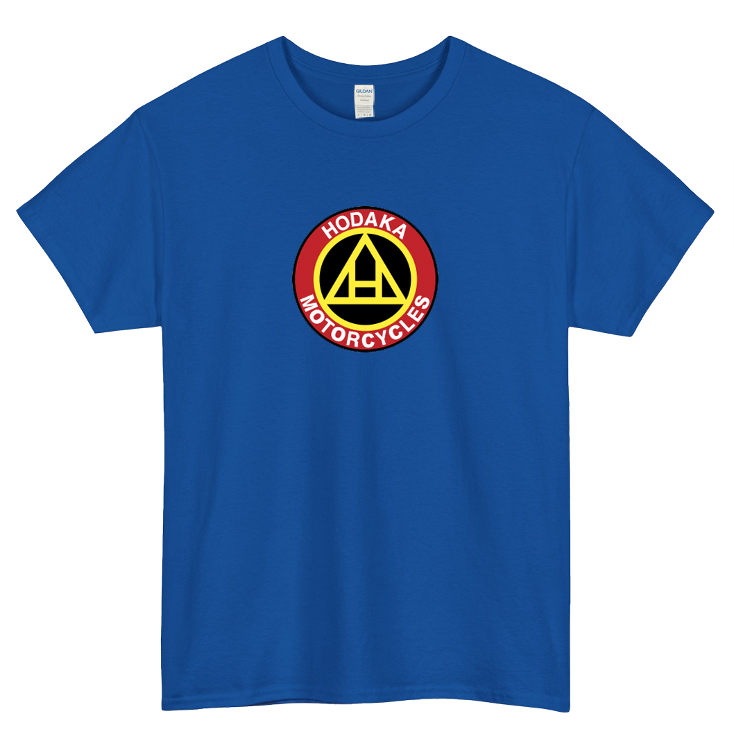 Hodaka Motorcycles Navy Logo Mens Unisex Short Sleeve T-Shirt Size S-3XL -P