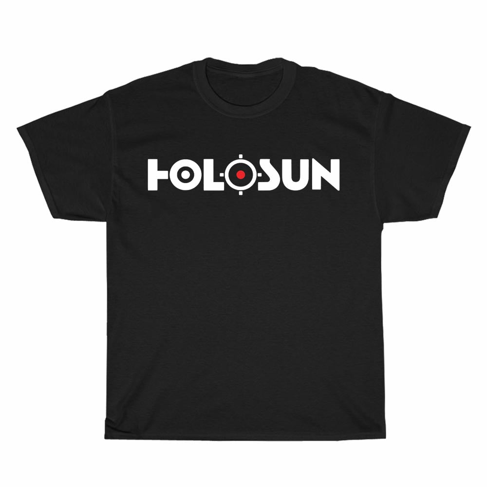 Holosun Optics Guns Firearms Logo Men's Unisex T Shirt Size S to 3XL