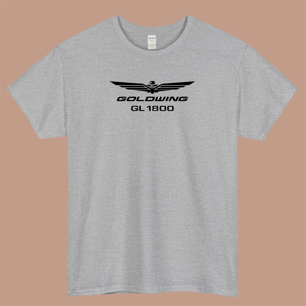 Honda Goldwing GL 1800 Logo Mens Unisex Short Sleeve T-Shirt Size S-3XL - P