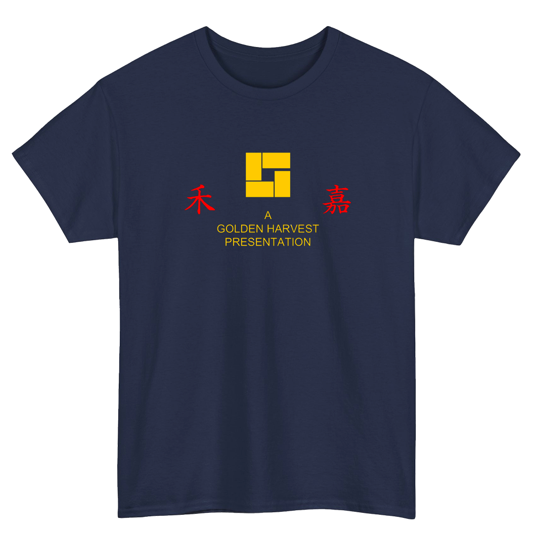 Hong Kong A Golden Harvest Presentation Logo Mens Unisex Short Sleeve T-Shirt Size S-3XL - P