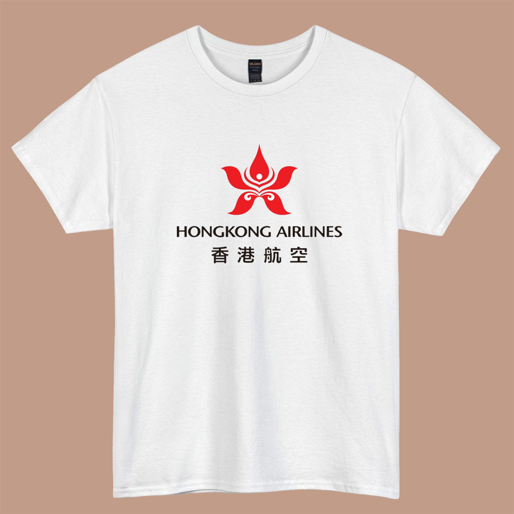 Hong Kong Airlines LOGO short sleeve t shirt S-3XL -P