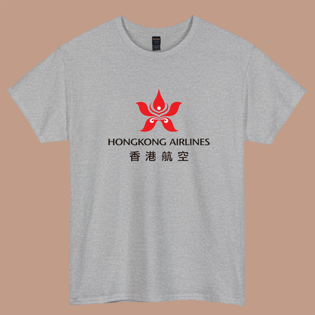 Hong Kong Airlines LOGO short sleeve t shirt S-3XL -P