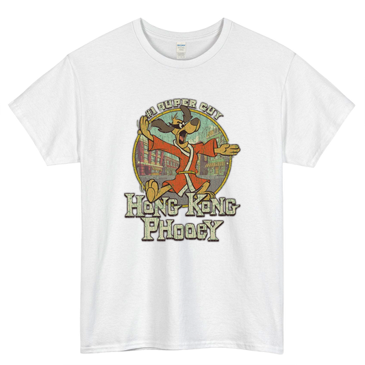 Hong Kong Phooey 1974 Logo Mens Unisex Short Sleeve T-Shirt Size S-3XL - P