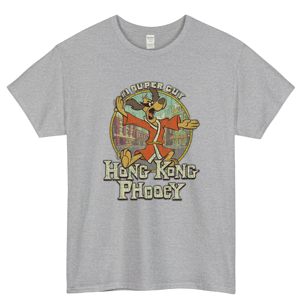 Hong Kong Phooey 1974 Logo Mens Unisex Short Sleeve T-Shirt Size S-3XL - P