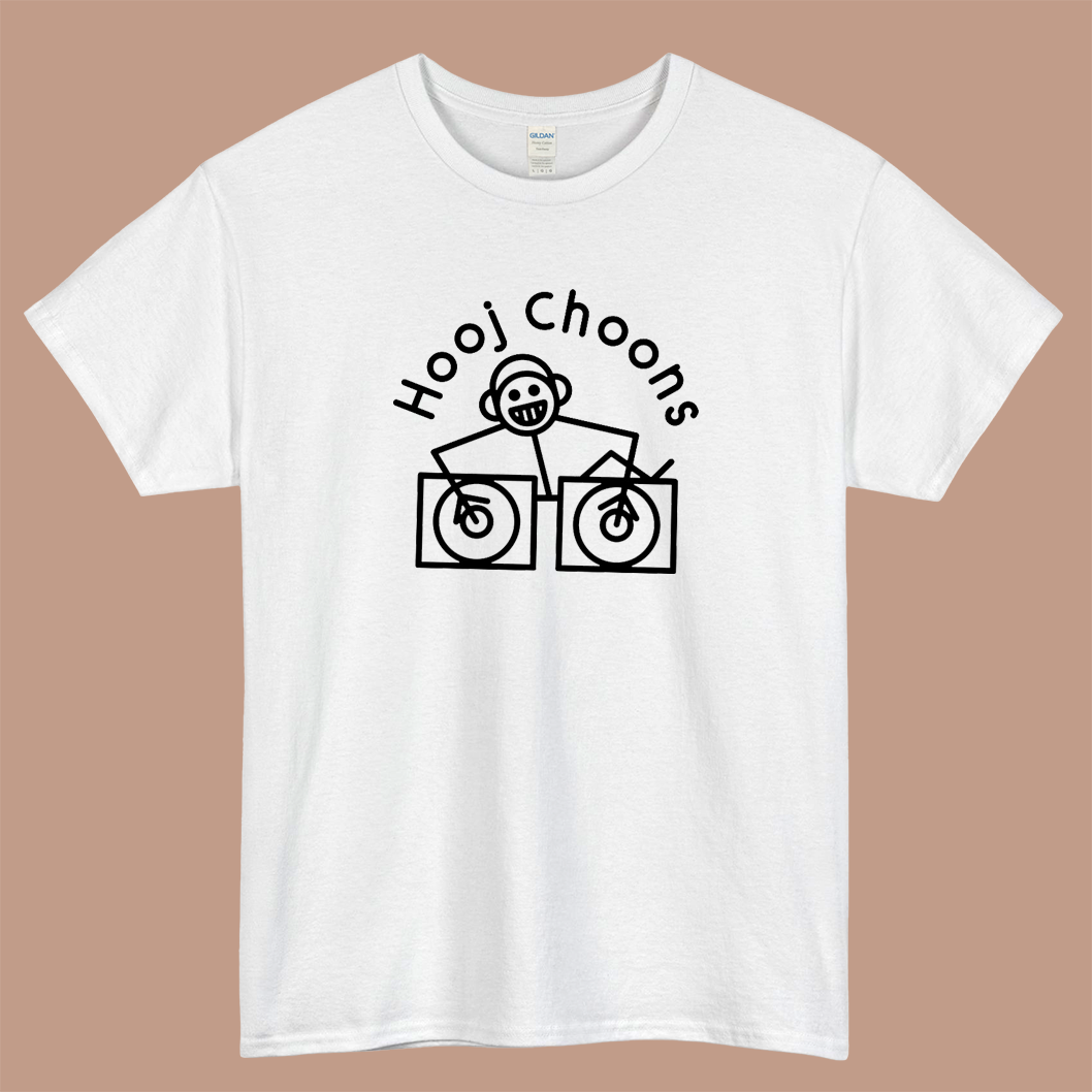 Hooj Choons Records Logo Mens Unisex Short Sleeve T-Shirt Size S-3XL - P