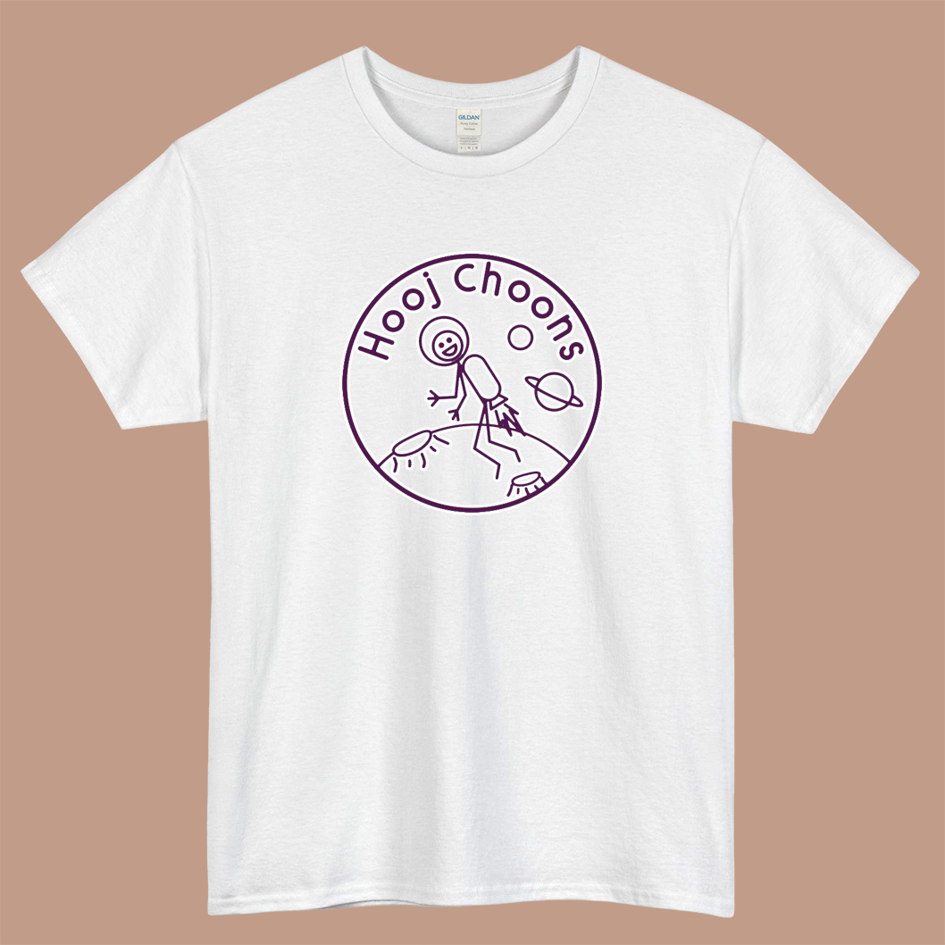 Hooj Choons Space Manoeuvres Logo Mens Unisex Short Sleeve T-Shirt Size S-3XL - P