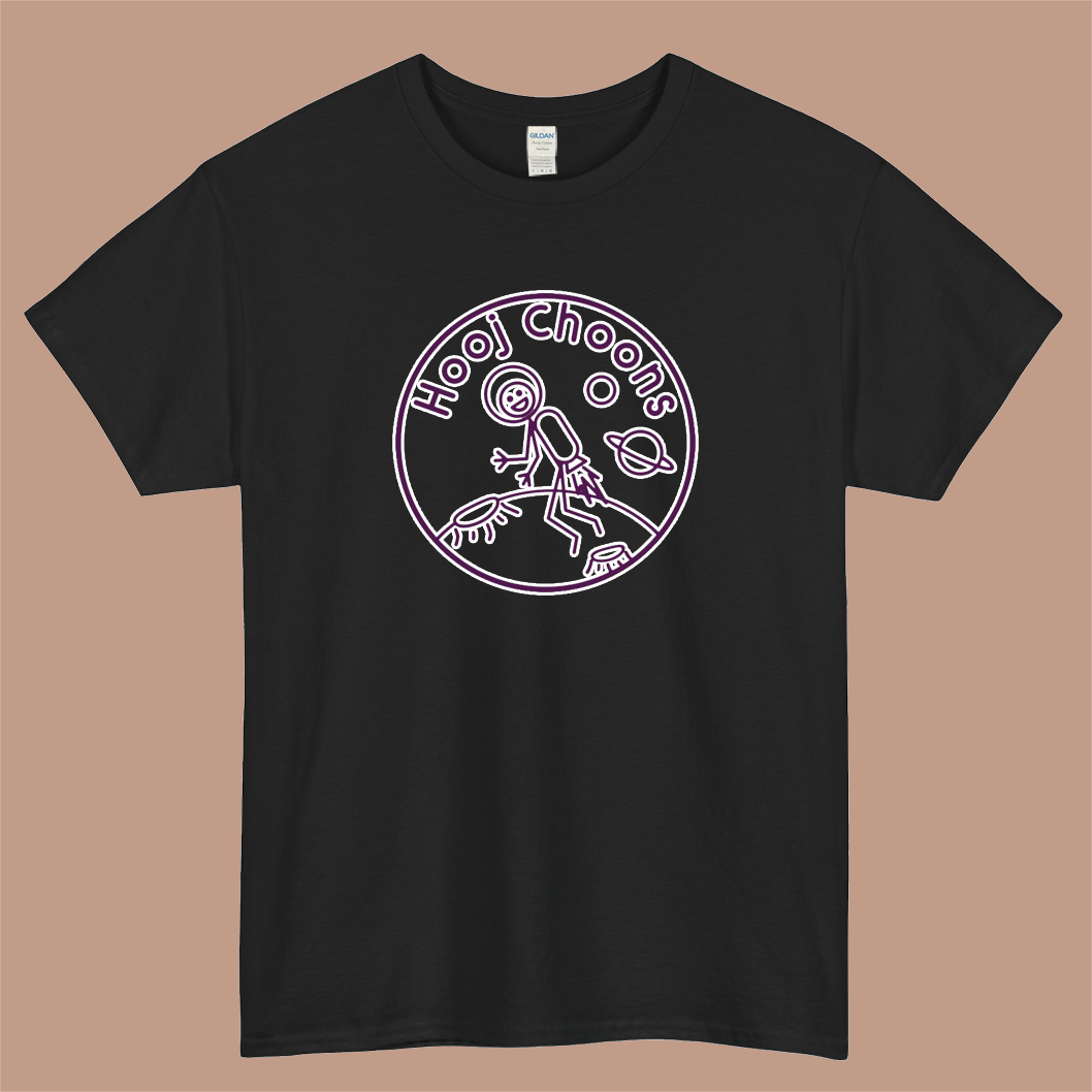 Hooj Choons Space Manoeuvres Logo Mens Unisex Short Sleeve T-Shirt Size S-3XL - P