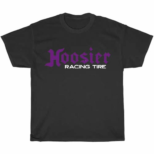 Hoosier Racing Tires Sports Car Motorcycle Logo Men's Unisex T Shirt Size S to 3XL