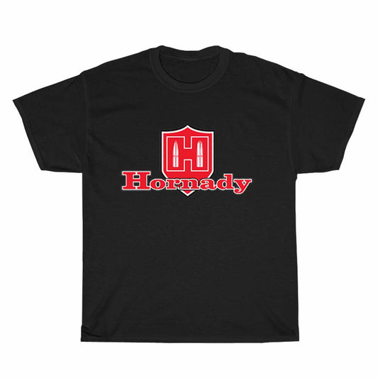 Hornady Ammunition Gun Firearm Logo Men's Unisex T Shirt Size S to 3XL