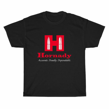 Hornady Guns Firearms Logo Men's Unisex T Shirt Size S to 3XL