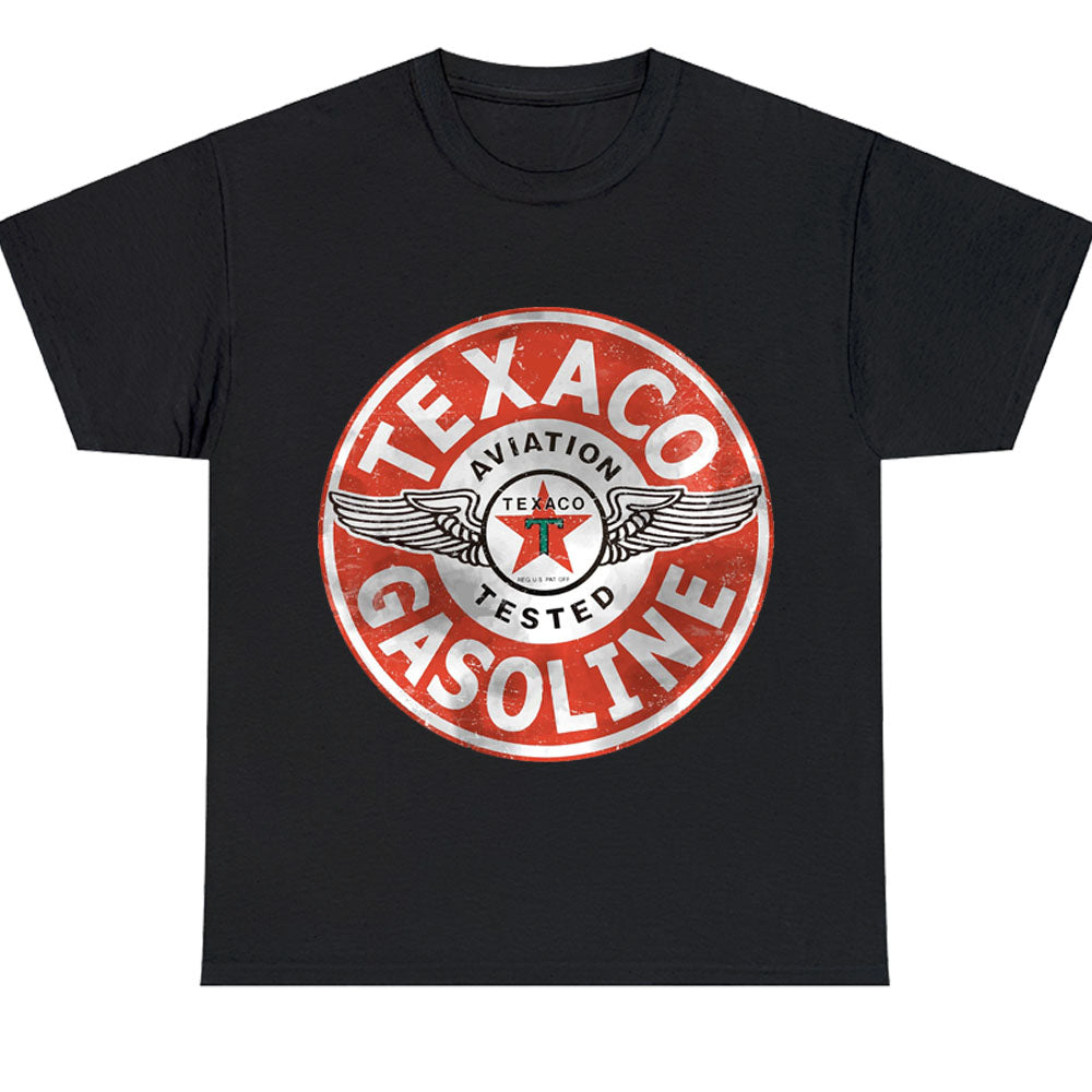 Texaco American Vintage Logo Men's Unisex T Shirt Size S to 3XL