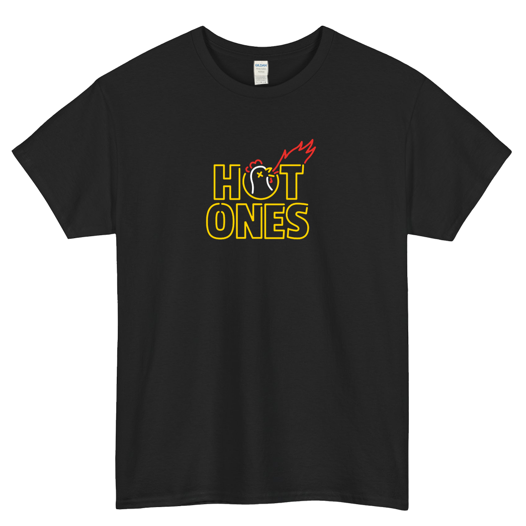 Hot Ones Hot Sauce Logo Mens Unisex Short Sleeve T-Shirt Size S-3XL -P