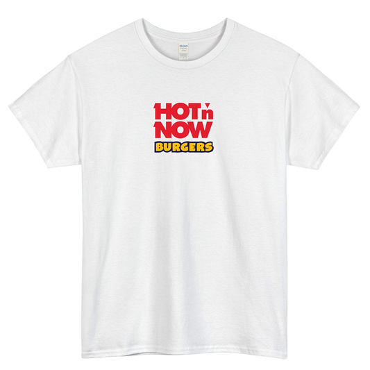 Hot 'n Now Hamburgers Restaurant logo short SLEEVE T SHIRT -P