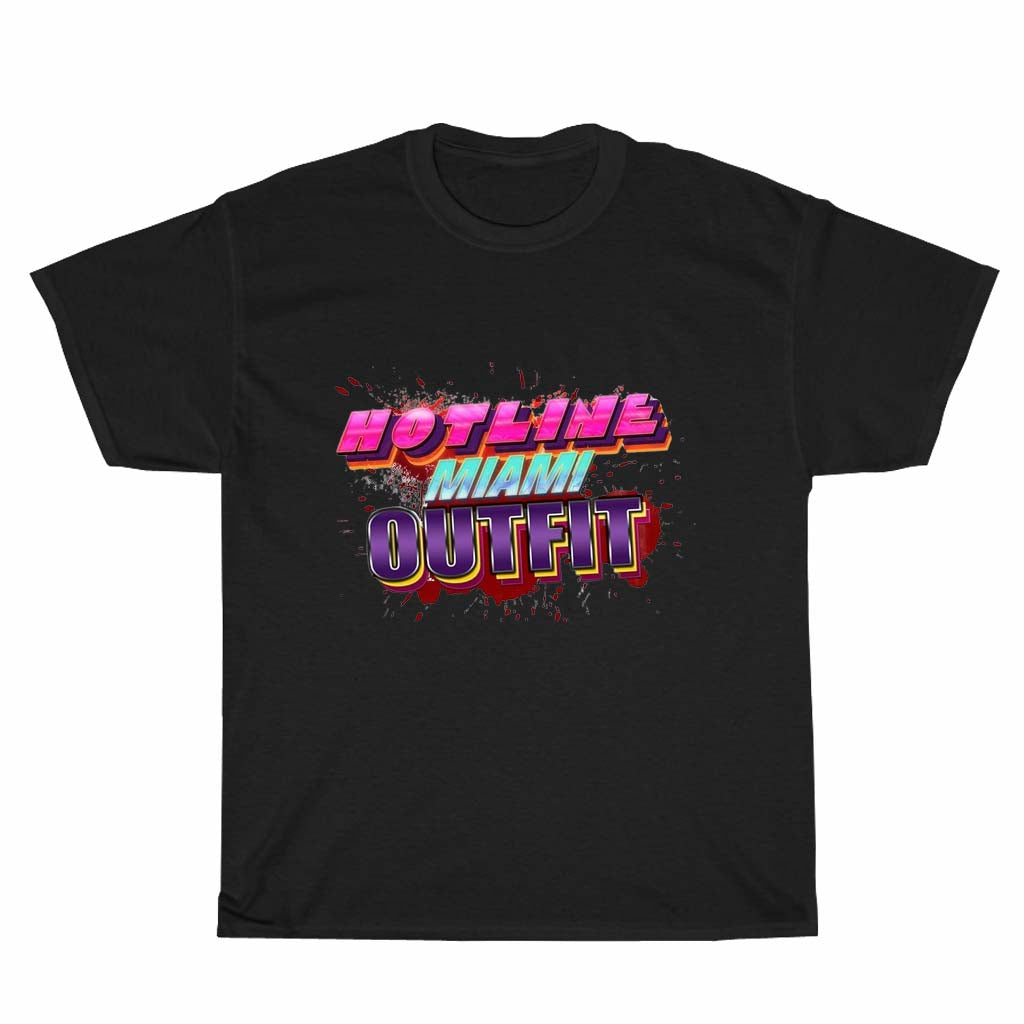 Hotline Miami Games Logo Men's Unisex T Shirt Size S to 3XL