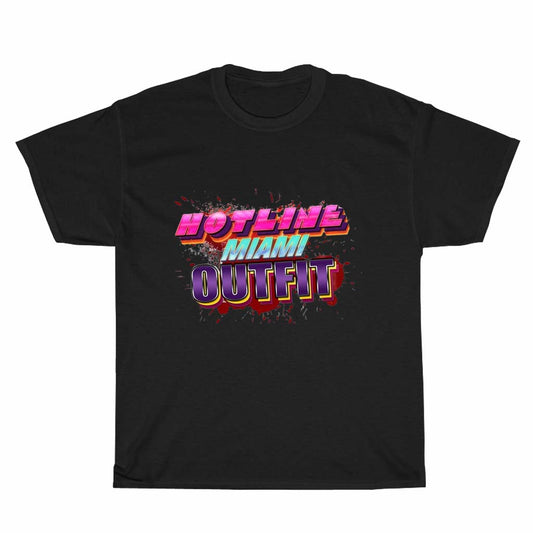 Hotline Miami Games Logo Men's Unisex T Shirt Size S to 3XL