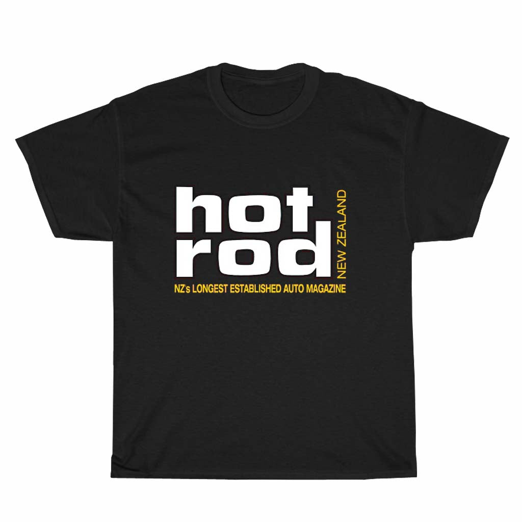 Hot rod Magazine Logo Men's Unisex T Shirt Size S to 3XL