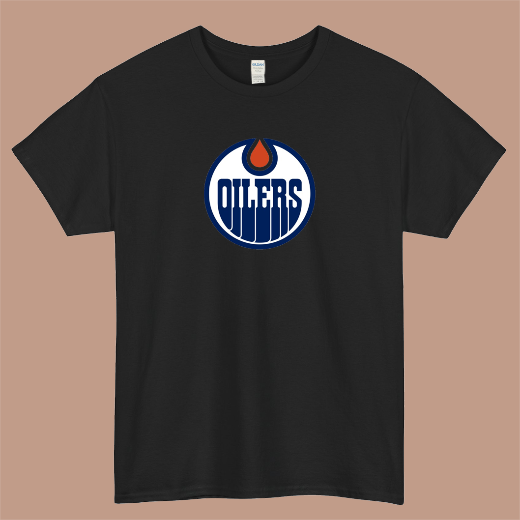 Houston Oilers Logo Mens Unisex Short Sleeve T-Shirt Size S-3XL - P