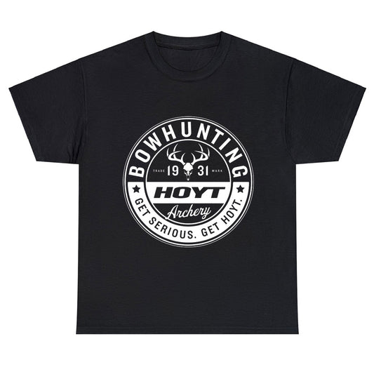 Hoyt Archery Logo Unisex Men's T Shirt Size S to 3XL