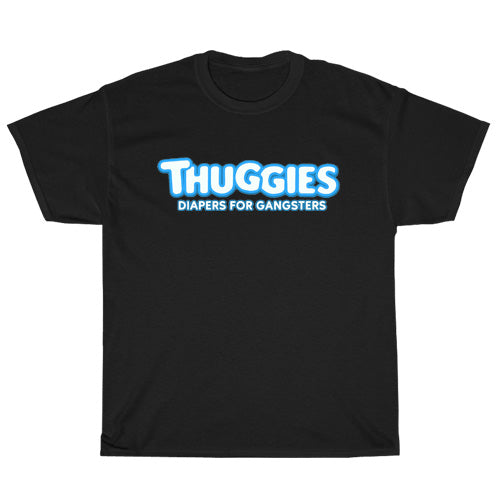 Huggies Baby Diapers Parenting Logo Unisex Men's T Shirt Size S to 3XL