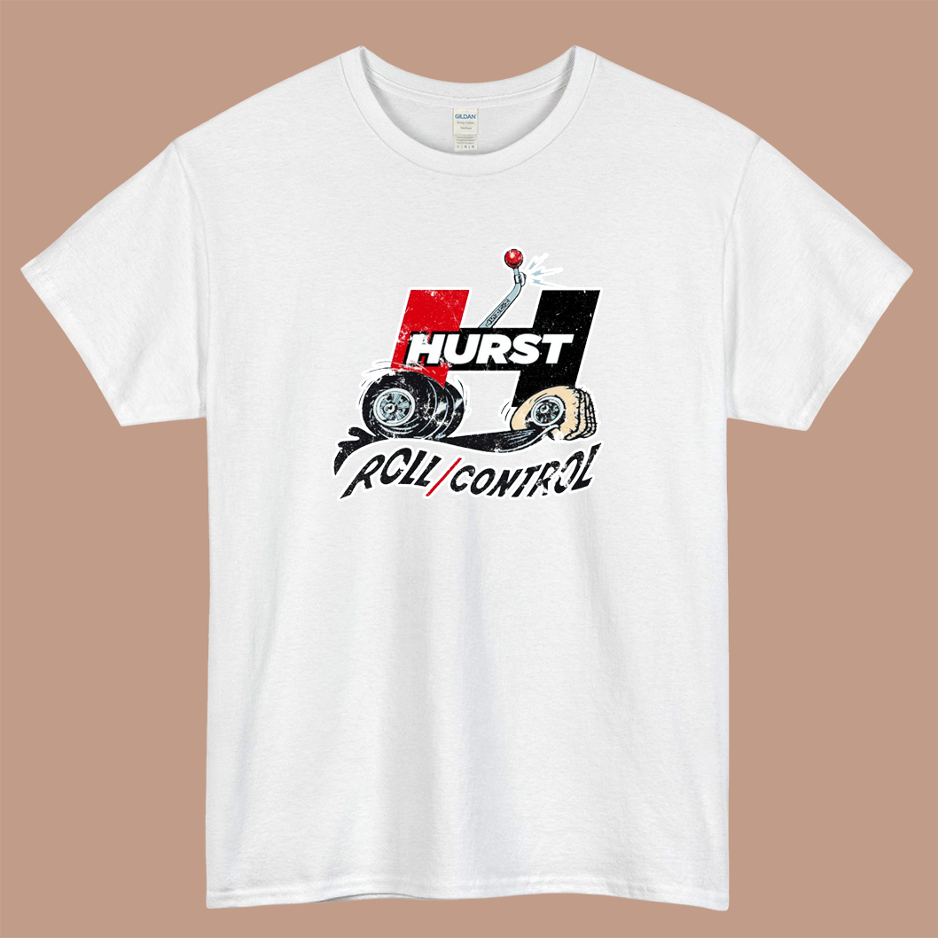 Hurst Roll Control Logo Mens Unisex Short Sleeve T-Shirt Size S-3XL - P