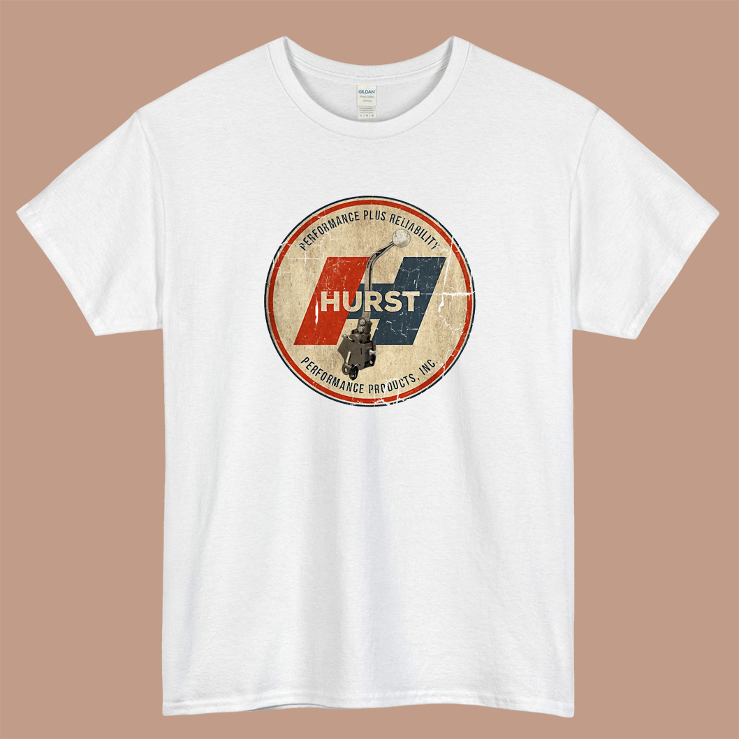 Hurst Shifter Logo Mens Unisex Short Sleeve T-Shirt Size S-3XL - P