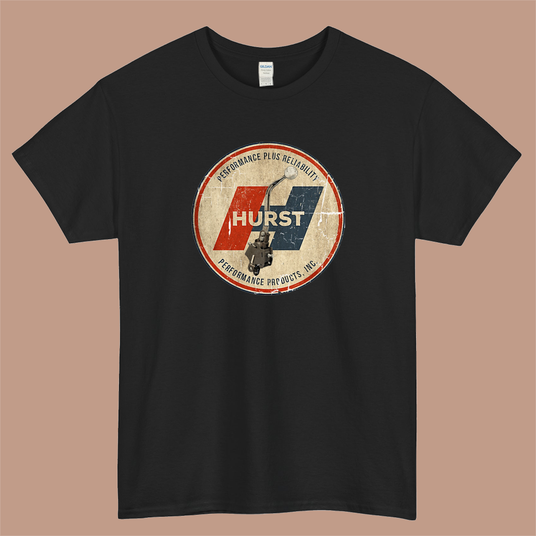 Hurst Shifter Logo Mens Unisex Short Sleeve T-Shirt Size S-3XL - P