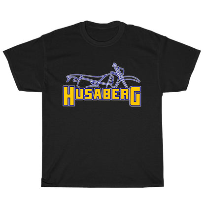 Husaberg 4 Stroke red Active logo Unisex Men's T Shirt Size S to 3XL
