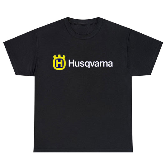 Husqvarna Logo Unisex Men's T Shirt Size S to 3XL