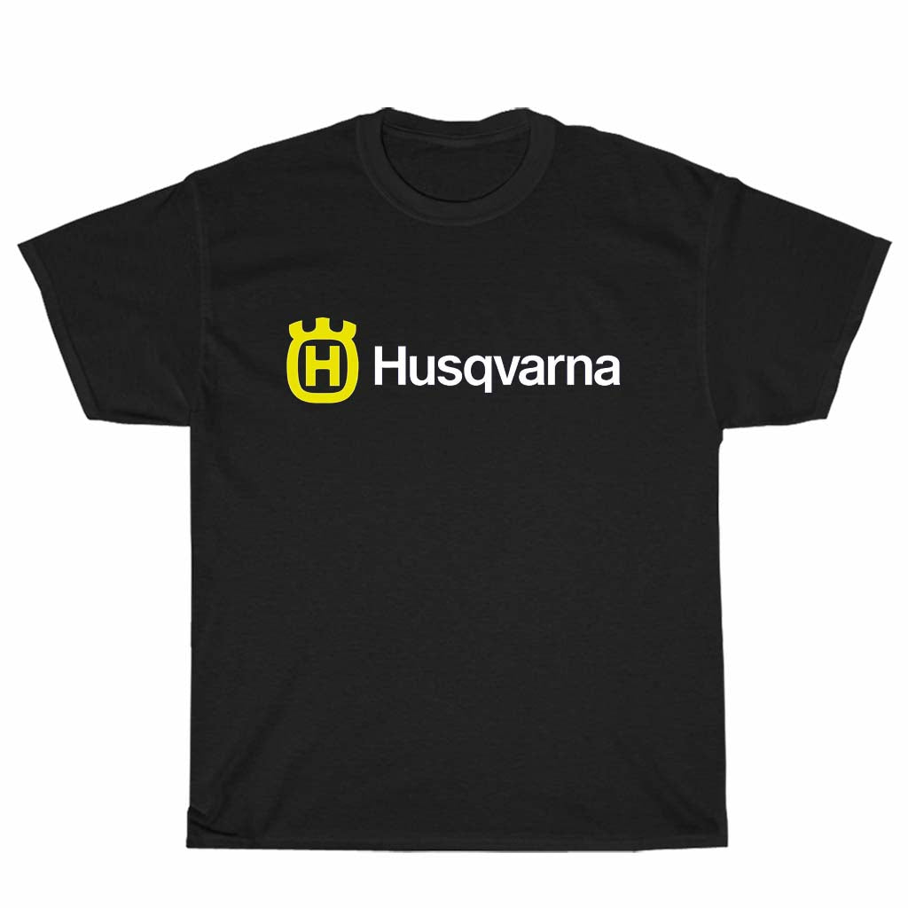 Husqvarna tractor Logo Men's Unisex T Shirt Size S to 3XL