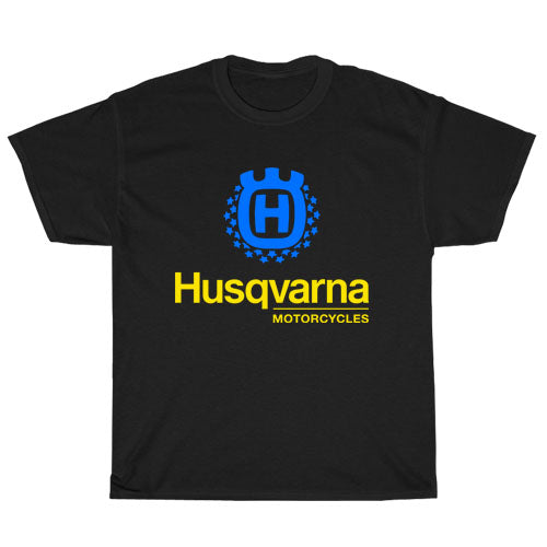 Husqvarna logo Men's Unisex T Shirt Size S to 3XL