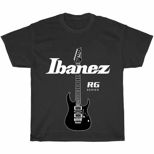 Hustler PoIbanez Rg Guitar Green Logo Men's Unisex T Shirt Size S to 3XL