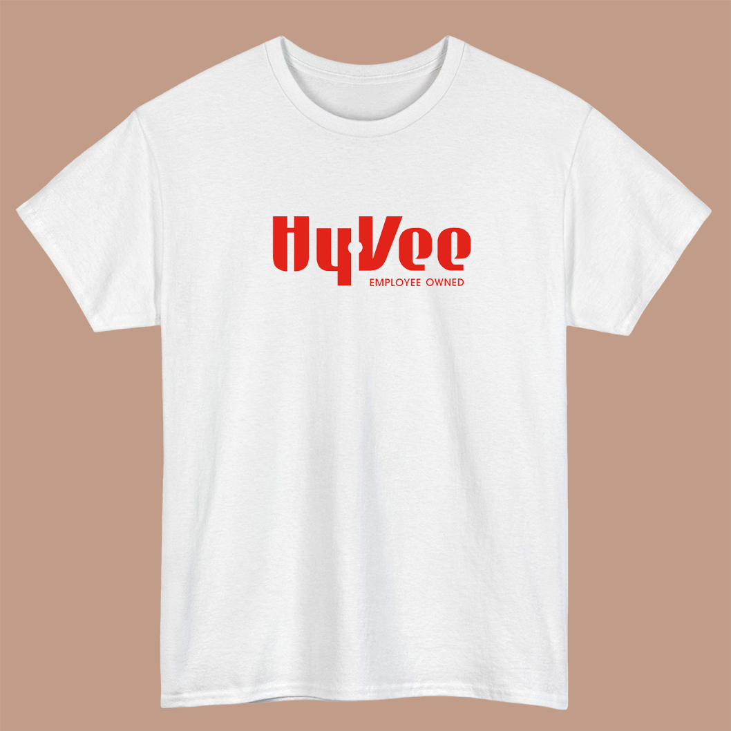 Hy-Vee Logo Short sleeve t shirt size S-3XL -P