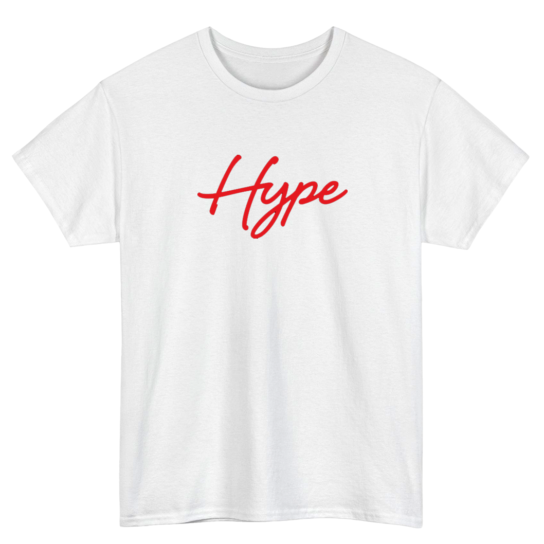 Hype Logo Mens Unisex Short Sleeve T-Shirt Size S-3XL - P