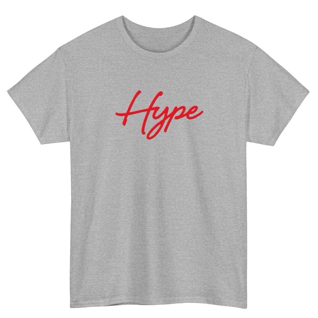 Hype Logo Mens Unisex Short Sleeve T-Shirt Size S-3XL - P