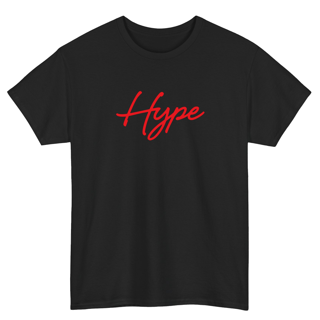 Hype Logo Mens Unisex Short Sleeve T-Shirt Size S-3XL - P