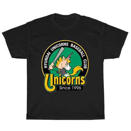 Hyundai Unicorns Active Logo Unisex Men's T Shirt Size S to 3XL