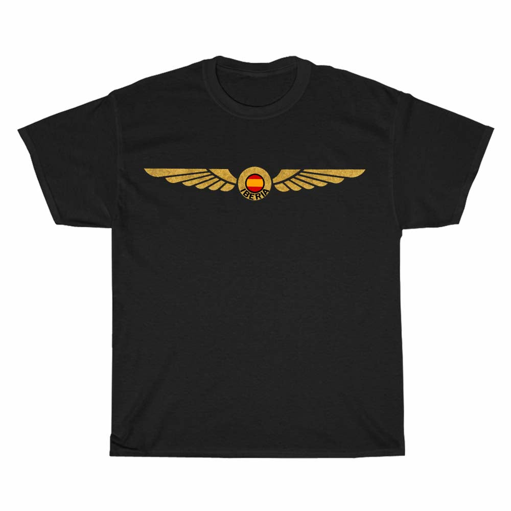 IBERIA - Spanish Airlines Logo Men's Unisex T Shirt Size S to 3XL