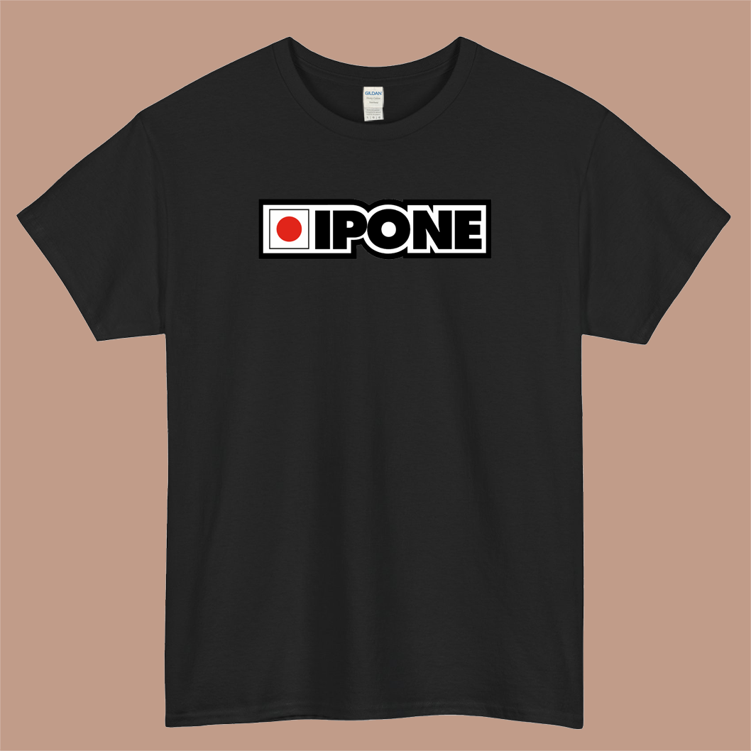 IPONE Logo Mens Unisex Short Sleeve T-Shirt Size S-3XL
