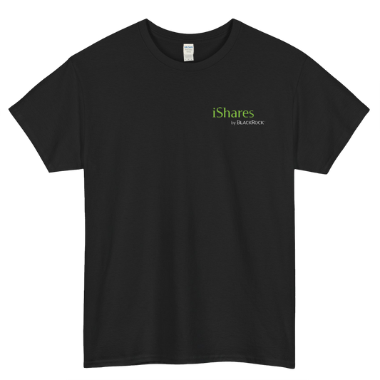 ISHARES BY BLACKROCK LOGO SHORT SLEEVE T SHIRT S-5XL- P